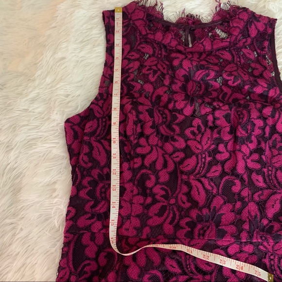 Eliza J fit and flare lace sleeveless dress Size 10 - Picture 9 of 13